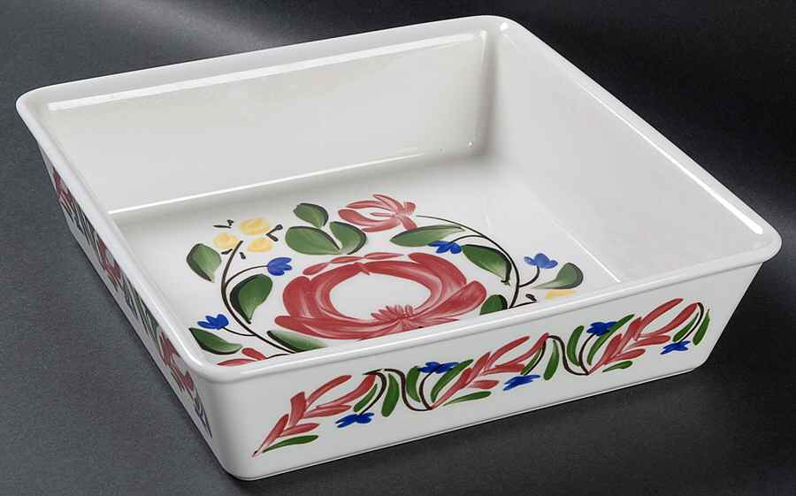Welsh Dresser 9" Square Baker by Portmeirion-1