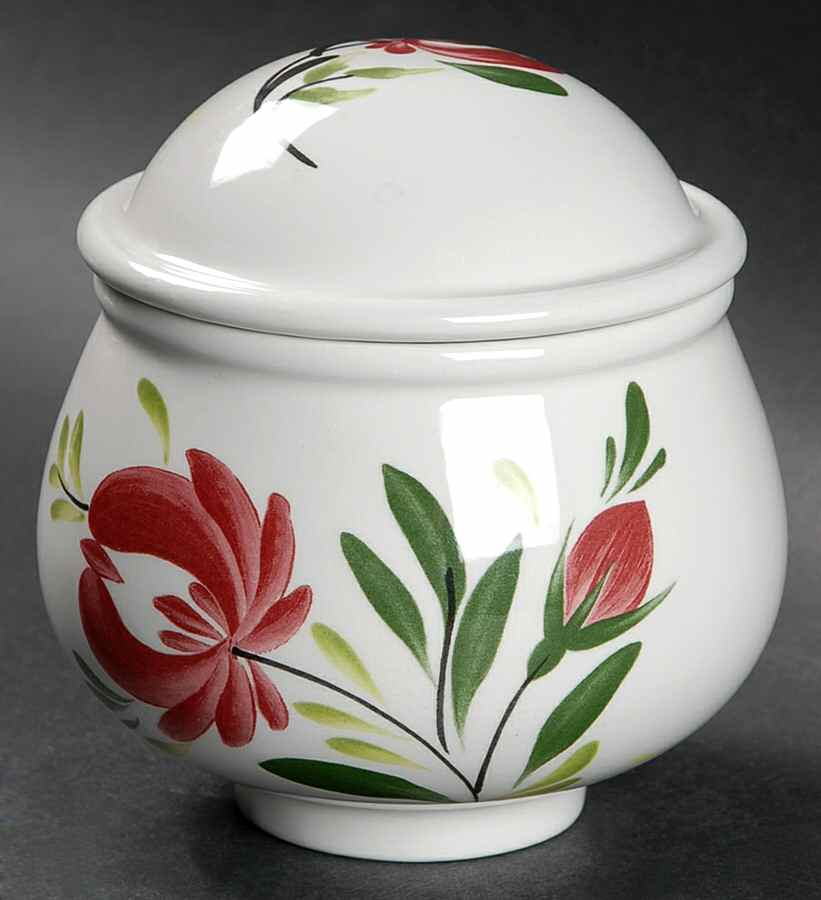 Welsh Dresser Romantic Sugar Bowl & Lid by Portmeirion-1