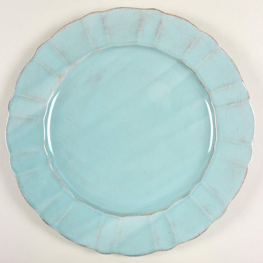 Alberi Celadon Green Service Plate (Charger) by Porta-1