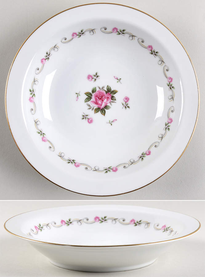 First Love Rim Soup Bowl by Puritan (Japan)-1