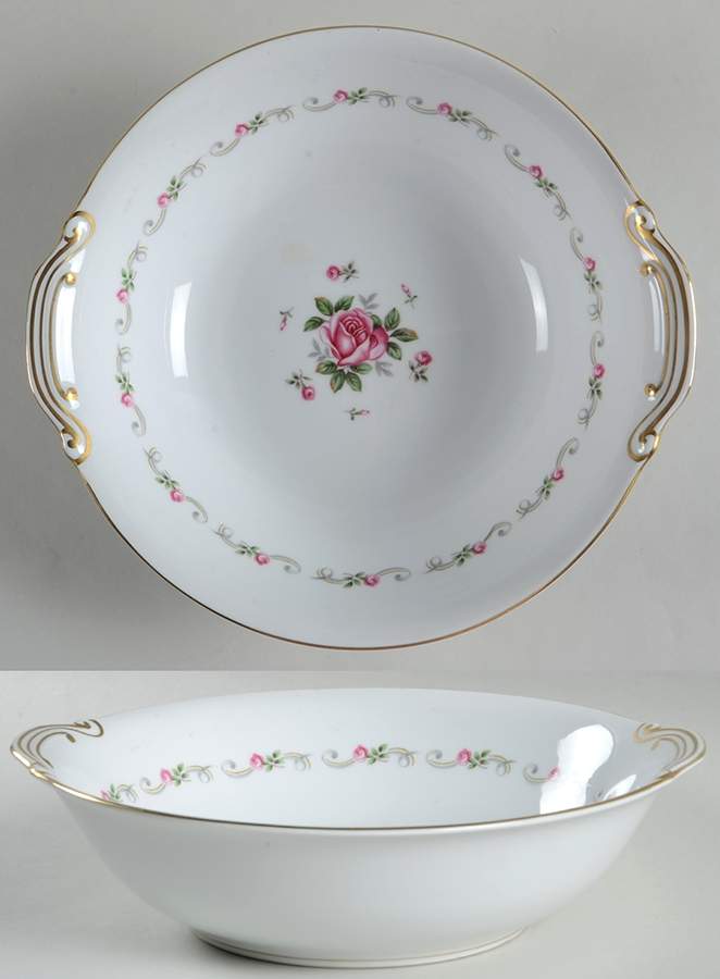 First Love 10" Round Vegetable Bowl by Puritan (Japan)-1