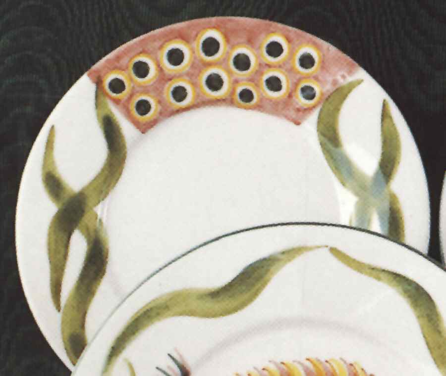 Pesca Salad Plate by Palmer Smith-1