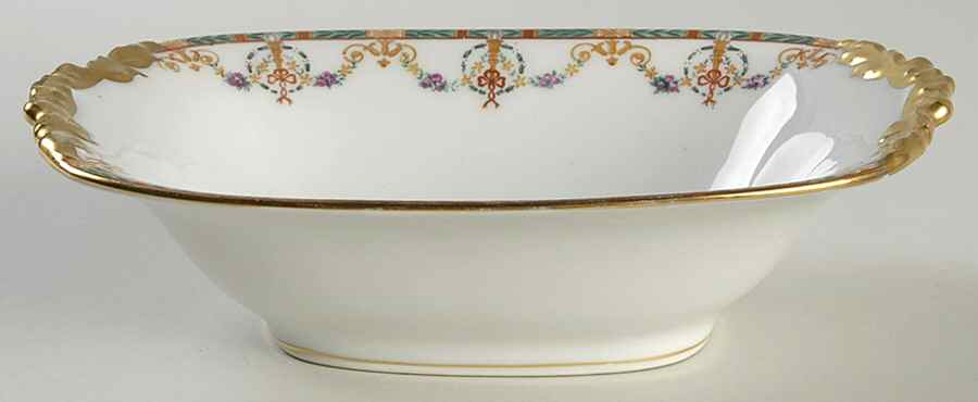 POY113 8" Oval Vegetable Bowl by Jean Pouyat-1