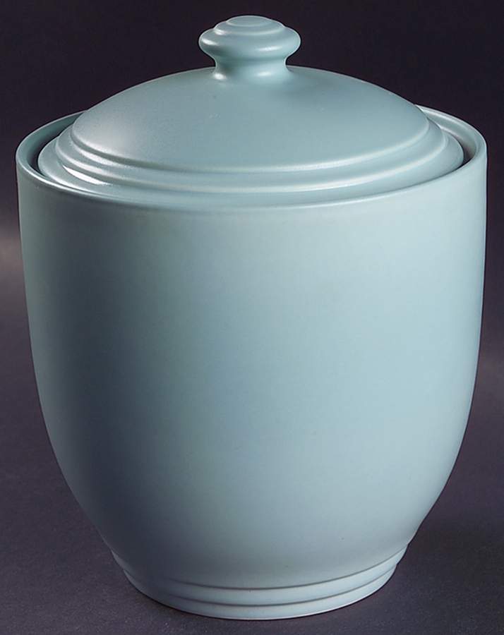 Terrace Aqua Medium Canister & Lid by Pfaltzgraff-1