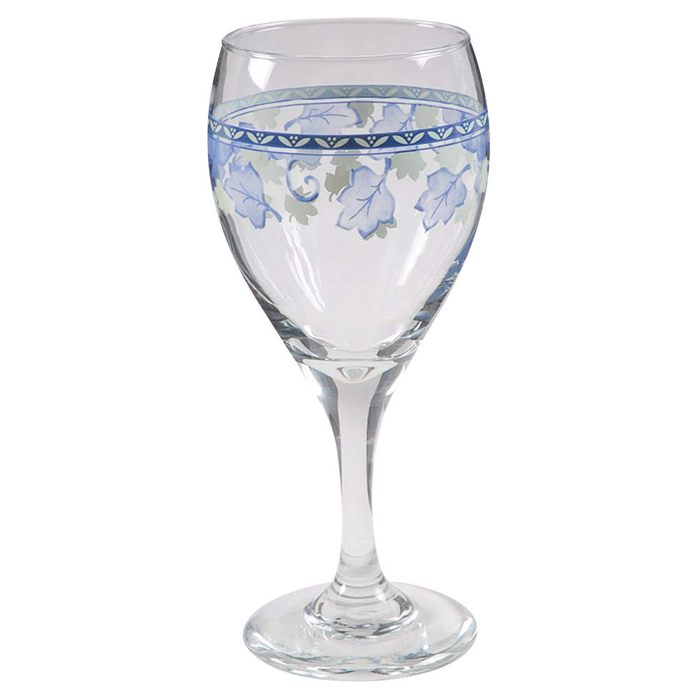 Blue Isle 10 Oz Glassware Wine Goblet by Pfaltzgraff-1