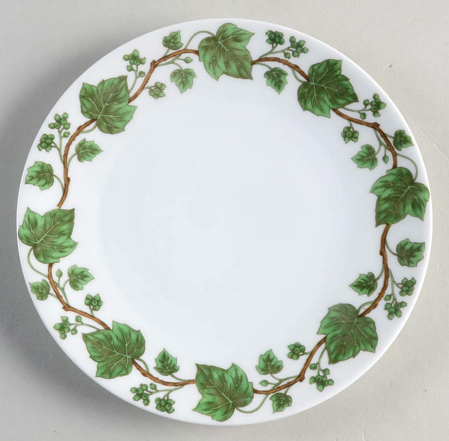 Lierre Luncheon/Salad Plate by Porcelaine De Paris-1