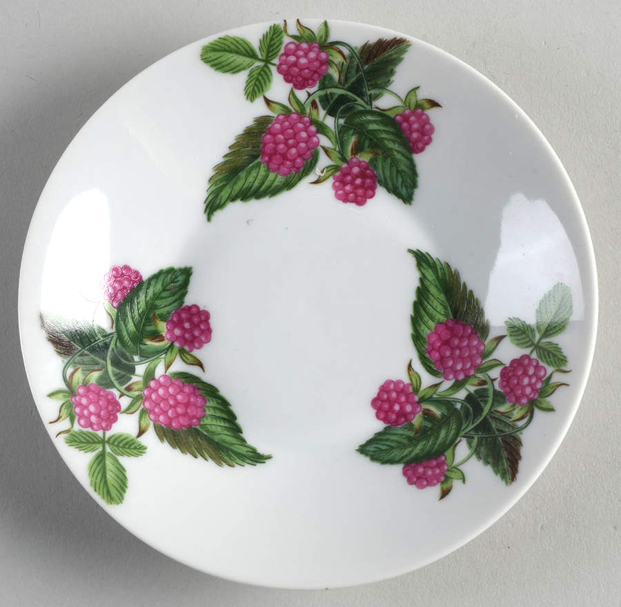 Les Fruits Sauvages Underplate for Jam/Jelly by Porcelaine De Paris-1