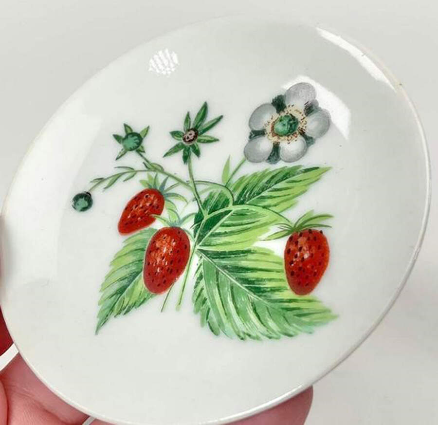 Les Fruits Sauvages Coaster by Porcelaine De Paris-1