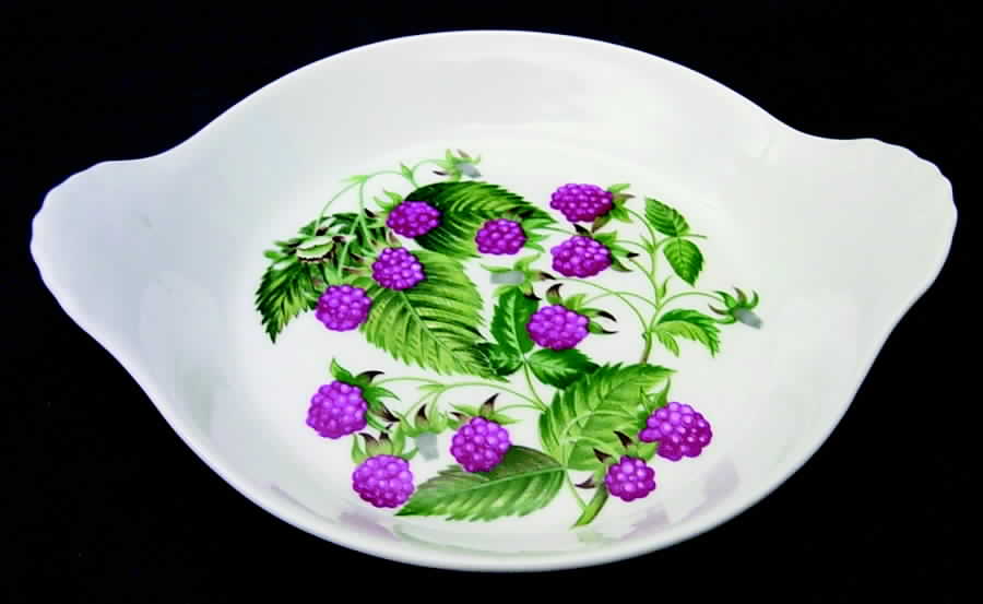Les Fruits Sauvages 7" Shirred Egg Dish by Porcelaine De Paris-1