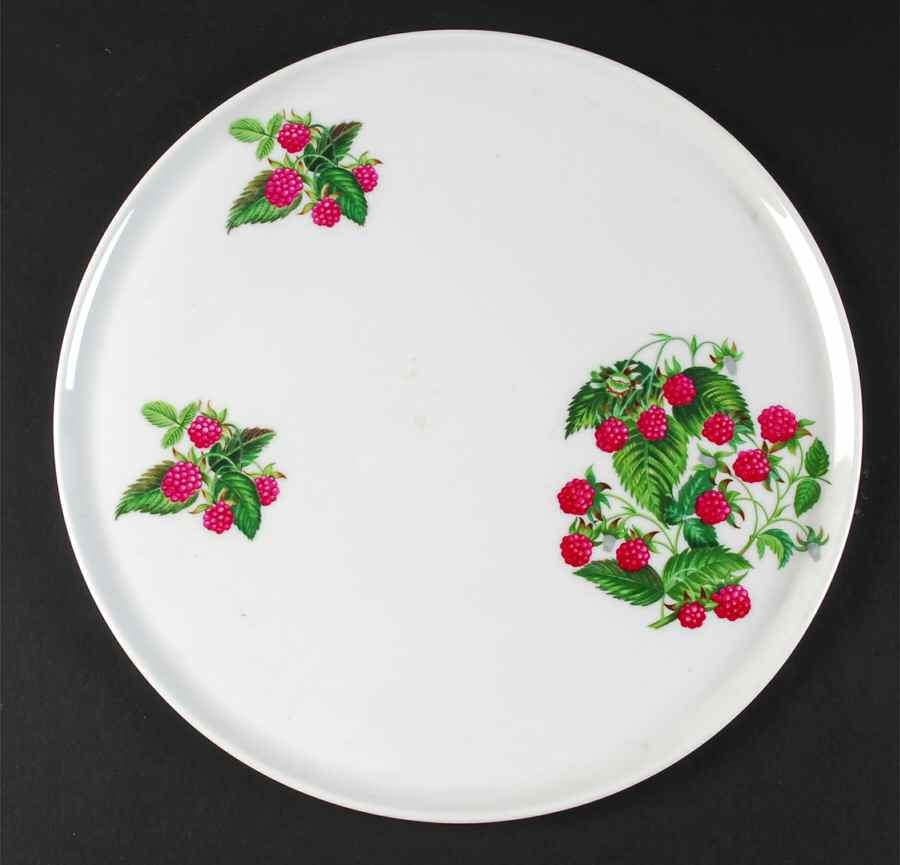 Les Fruits Sauvages Cake Plate by Porcelaine De Paris-1