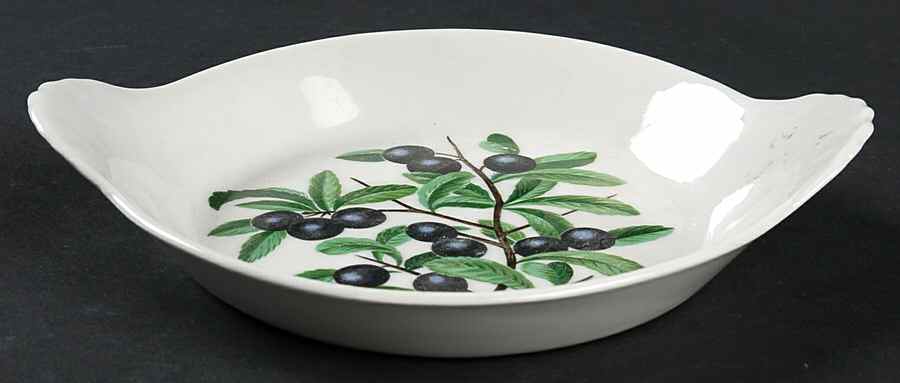 Les Fruits Sauvages 7" Shirred Egg Dish by Porcelaine De Paris-1