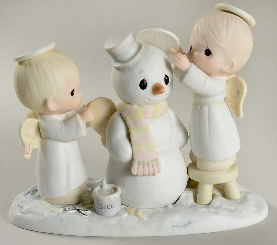 Halo & Merry Christmas Dove-Halo, And Merry Christmas - Dove Trademark With Box by Precious Moments-1