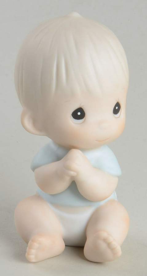 Baby Boy Sitting Ship-Baby Boy Sitting - Ship Trademark With Box by Precious Moments-1