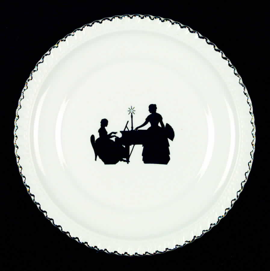 Silhouette Salad Plate by Pearl China -1