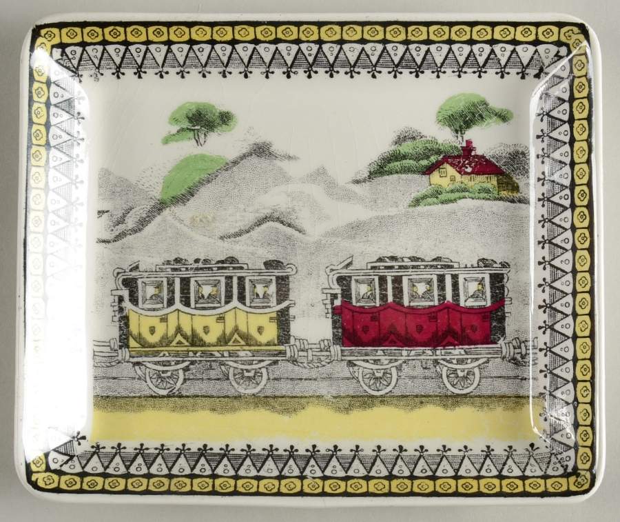 Railway 5" Rectangular Tray by Portland-1