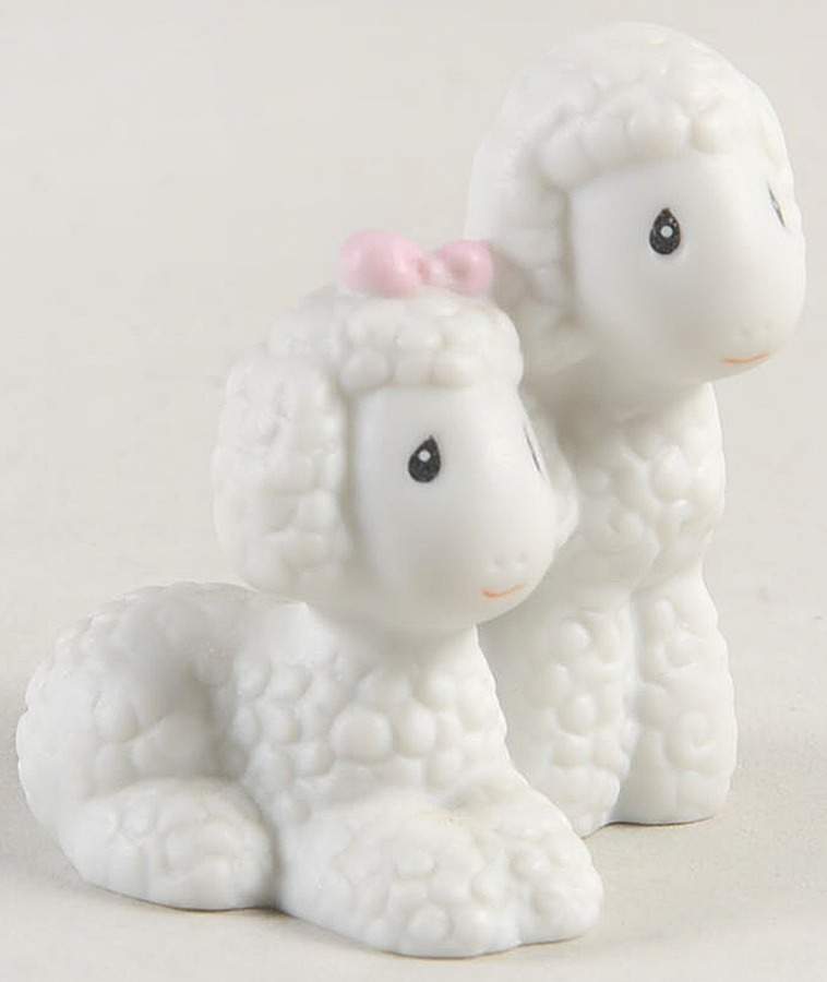 Sheep-Noahs Ark Trumpet-Sheep - Trumpet Trademark With Box by Precious Moments-1