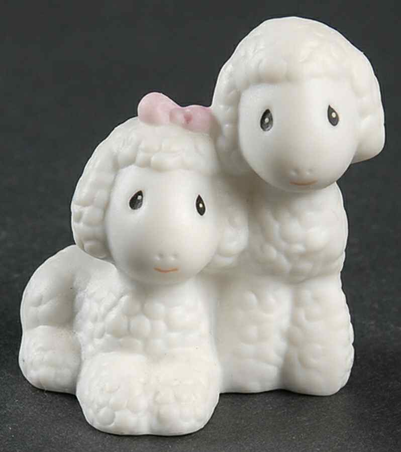Sheep-Noahs Ark Butterfly-Sheep - Butterfly Trademark, No Box by Precious Moments-1