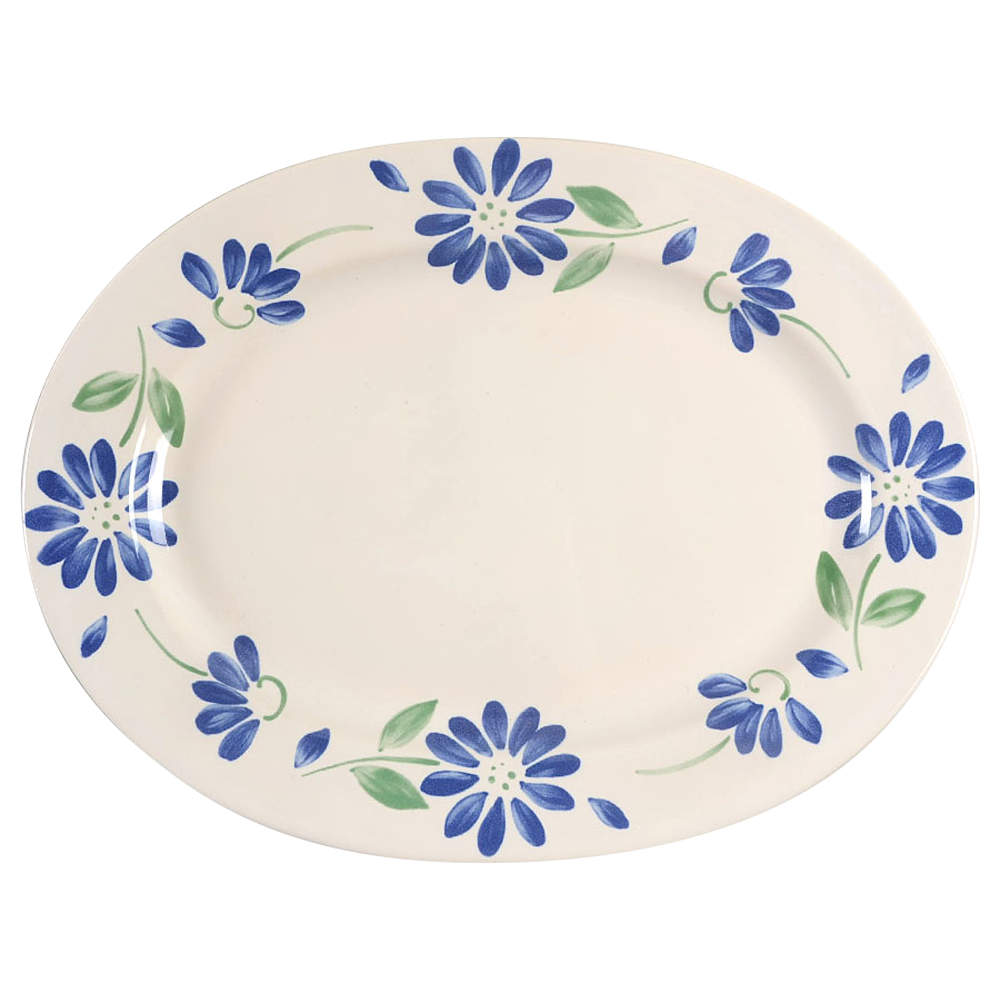 Springwood 14" Oval Serving Platter by Pfaltzgraff-1