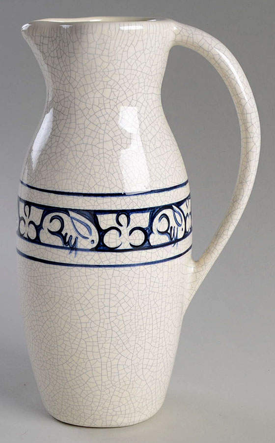 Dedham Rabbit 48 Oz Pitcher by Potting Shed-1