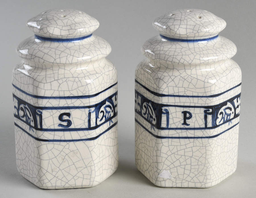 Dedham Rabbit Oversized Salt & Pepper Set by Potting Shed-1