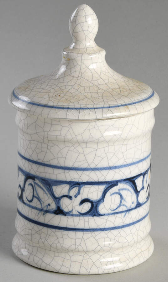 Dedham Rabbit 6" Storage Jar & Lid by Potting Shed-1