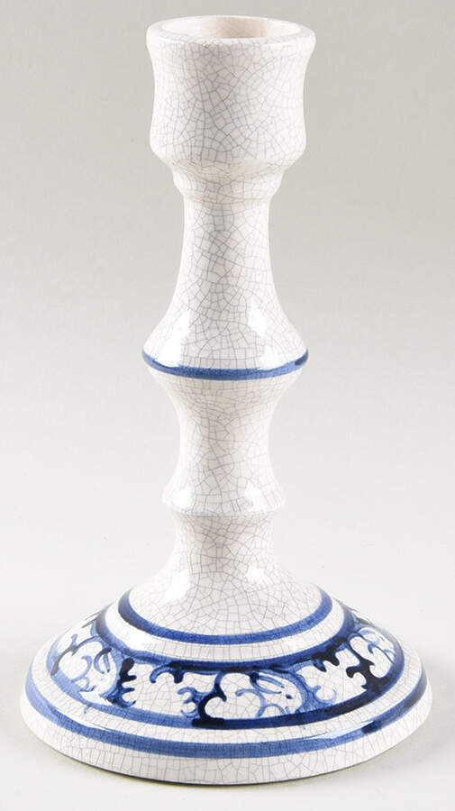 Dedham Rabbit 7" Candlestick by Potting Shed-1