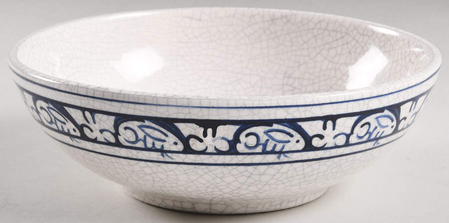 Dedham Rabbit 8" Salad Serving Bowl by Potting Shed-1