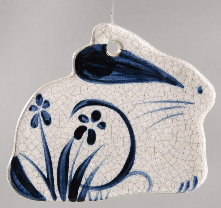 Dedham Rabbit Ornament by Potting Shed-1