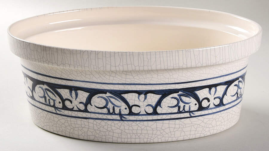 Dedham Rabbit Lid for 2.5 Quart Oval Covered Casserole by Potting Shed-1