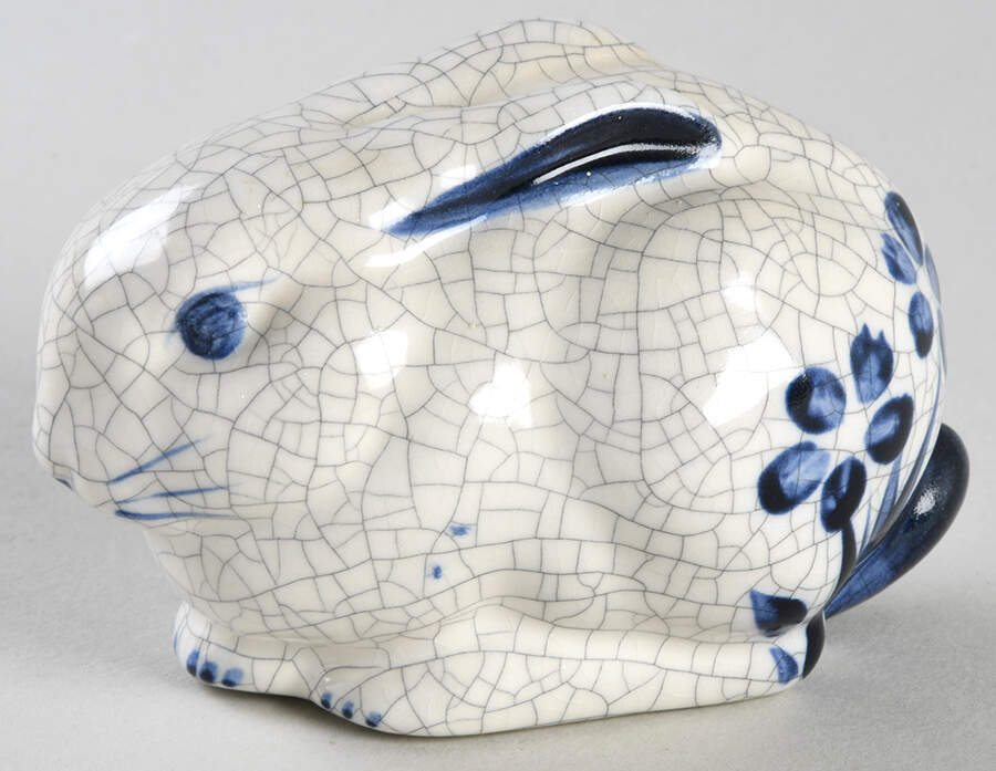 Dedham Rabbit Crouching Rabbit Figurine by Potting Shed-1