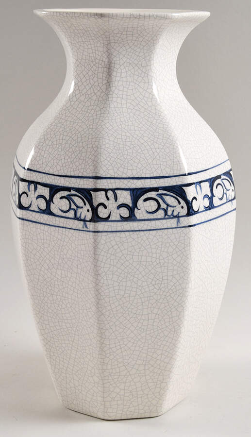 Dedham Rabbit 12" Vase by Potting Shed-1