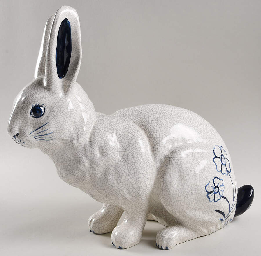 Dedham Rabbit Large Rabbit Figurine by Potting Shed-1