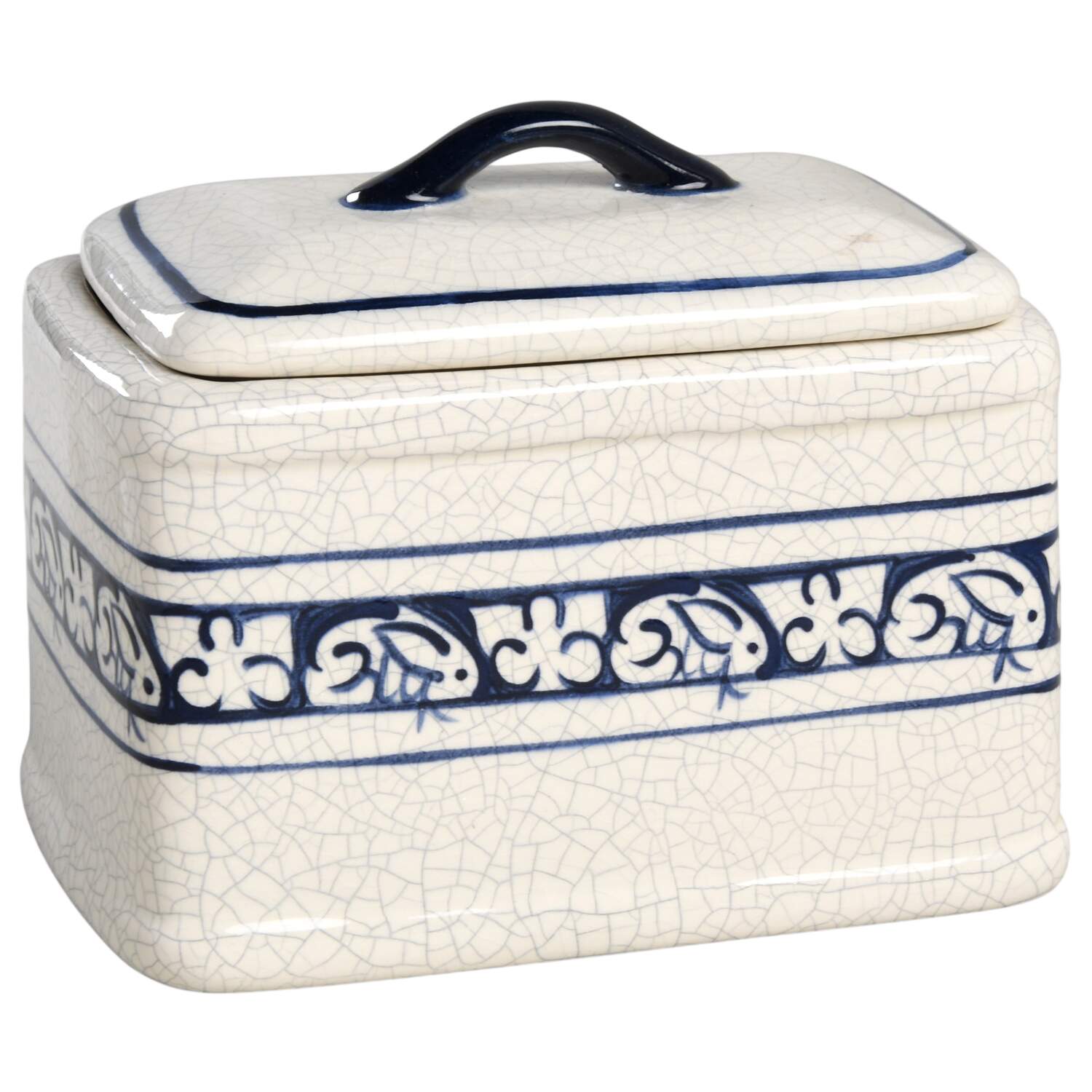 Dedham Rabbit Rectangular Box with Lid by Potting Shed-1