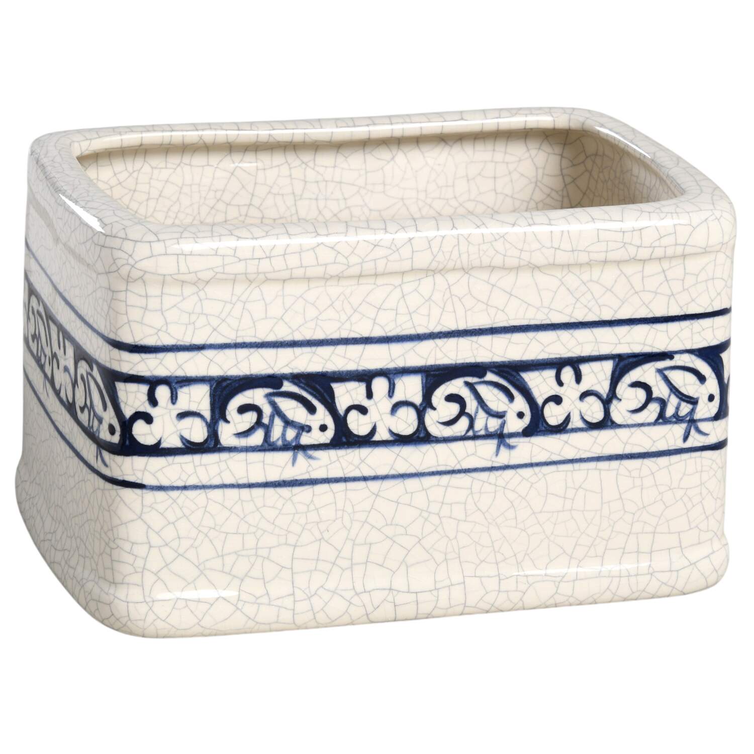 Dedham Rabbit Rectangular Box, No Lid by Potting Shed-1