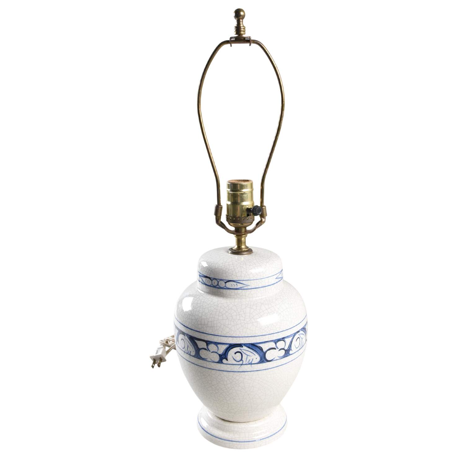 Dedham Rabbit 19" Electric Lamp No Shade by Potting Shed-1