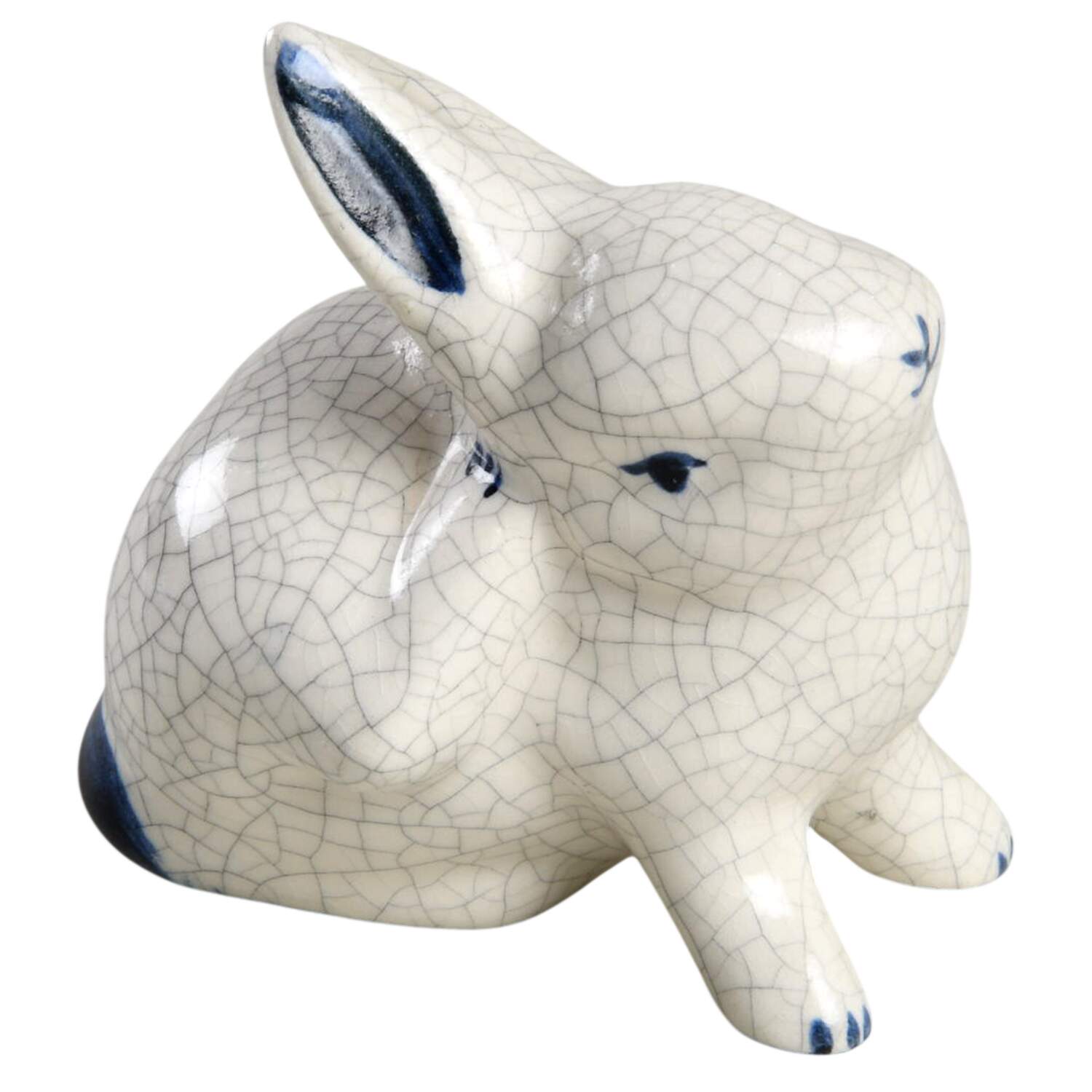 Dedham Rabbit Scratching Rabbit Figurine by Potting Shed-1