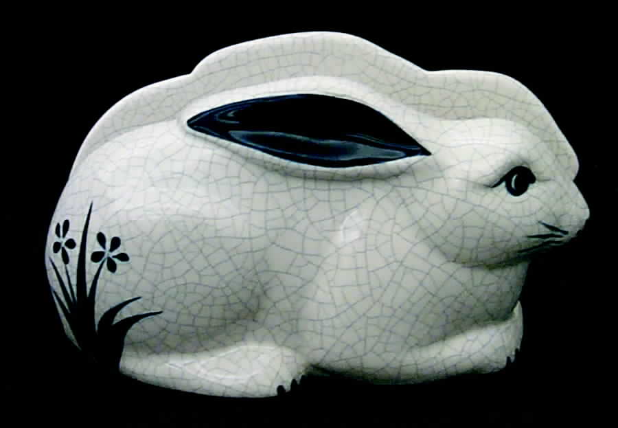 Dedham Rabbit Napkin Holder by Potting Shed-1