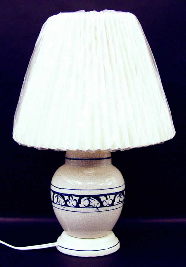 Dedham Rabbit Electric Lamp & Shade by Potting Shed-1