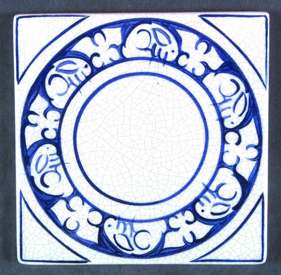Dedham Rabbit Tea Tile by Potting Shed-1