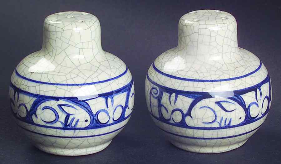 Dedham Rabbit Salt & Pepper Set by Potting Shed-1