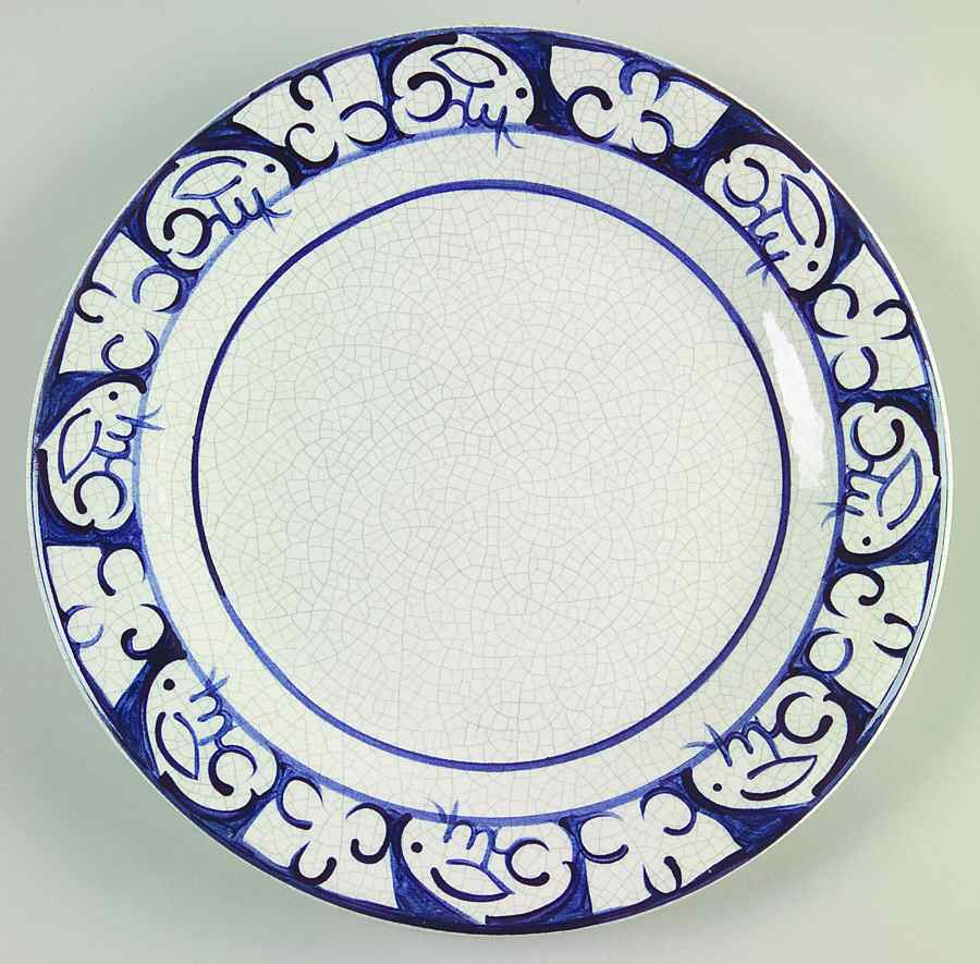 Dedham Rabbit Luncheon Plate by Potting Shed-1