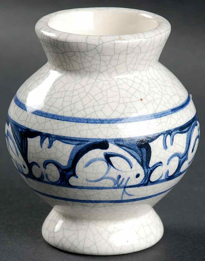 Dedham Rabbit 3" Bud Vase by Potting Shed-1