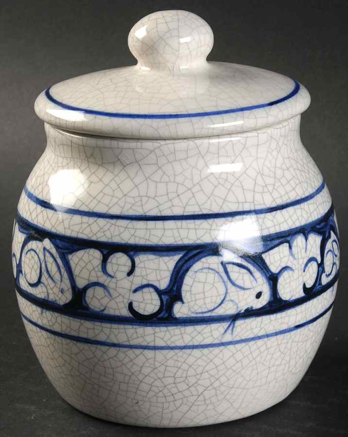 Dedham Rabbit 3" Storage Jar & Lid by Potting Shed-1