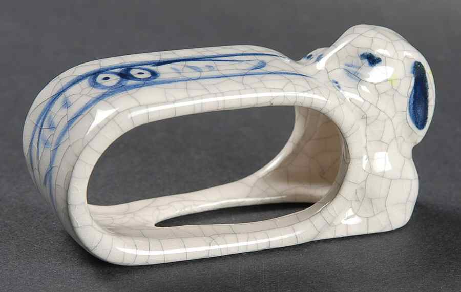 Dedham Rabbit Napkin Ring by Potting Shed-1