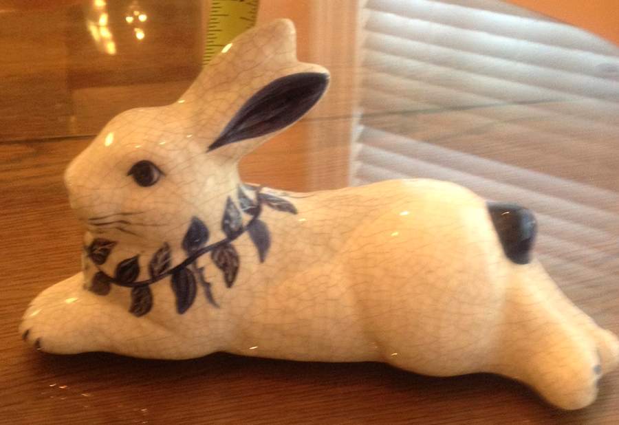Dedham Rabbit Figurine by Potting Shed-1