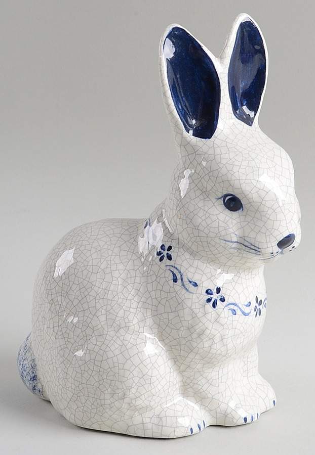 Dedham Rabbit Sitting Rabbit Figurine by Potting Shed-1