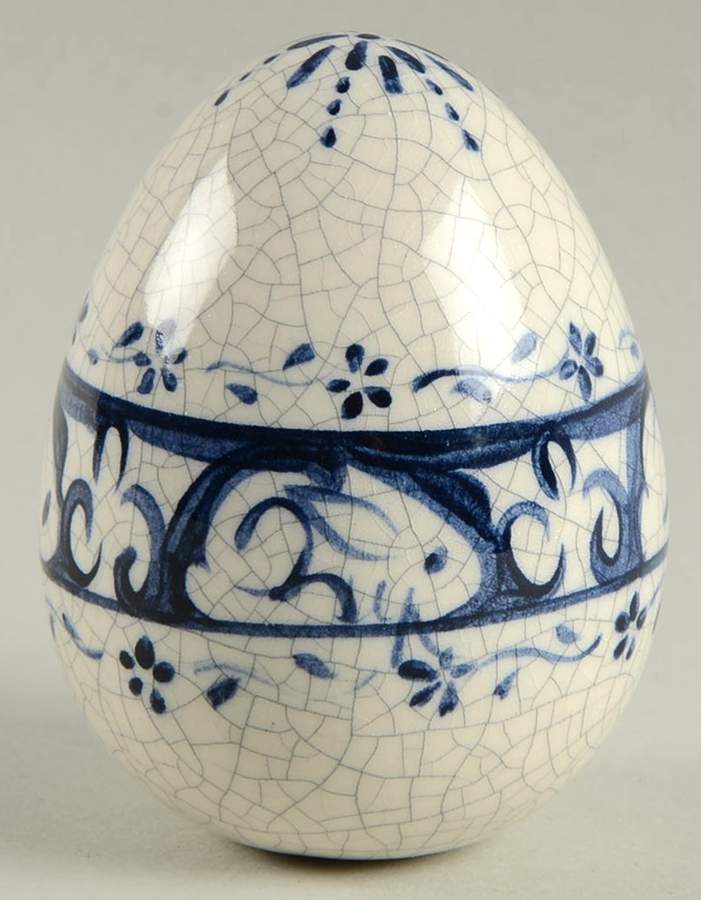 Dedham Rabbit Egg Figurine by Potting Shed-1