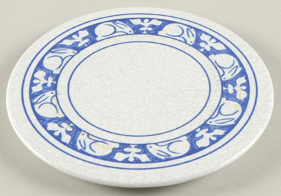 Dedham Rabbit Melamine/Melmac Trivet by Potting Shed-1