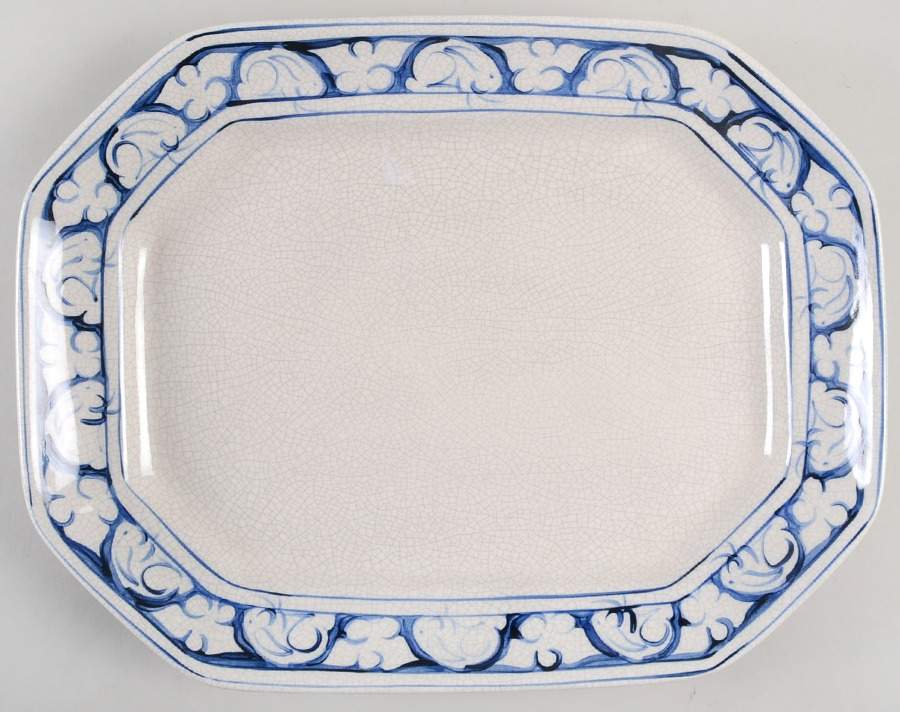 Dedham Rabbit 14" Oval Serving Platter by Potting Shed-1