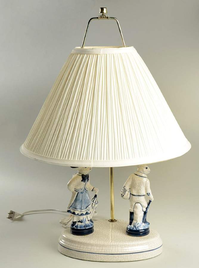 Dedham Rabbit 21" Electric Lamp & Shade by Potting Shed-1